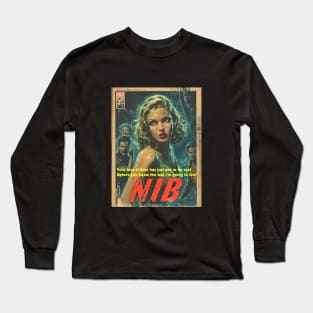 N.I.B. , A vintage comics cover Long Sleeve T-Shirt